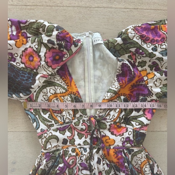 RHODE Madeline Dress in Lamu Grande 0 - Picture 7 of 10